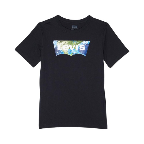리바이스 Levis Kids Batwing Fill T-Shirt (Big Kids)