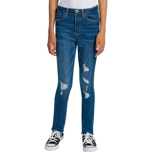 리바이스 Levis Kids 720 High-Rise Super Skinny Fit Jeans (Big Kids)