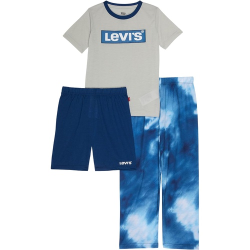 리바이스 Levis Kids Pajama Three-Piece Set (Little Kids/Big Kids)