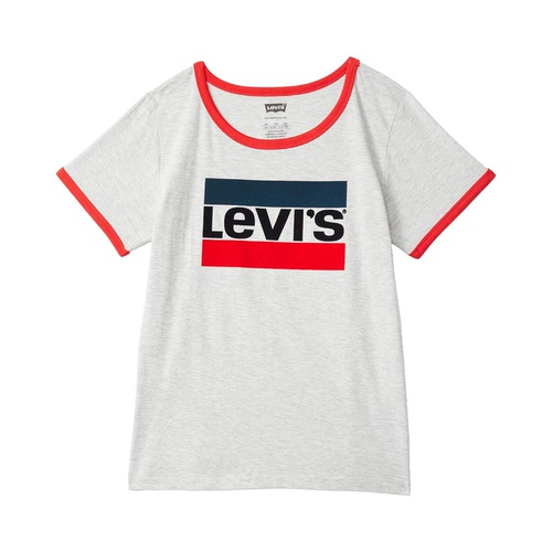 리바이스 Levis Kids Sportswear Logo Ringer (Big Kids)