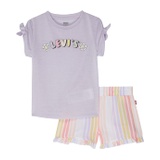 Levis Kids Graphic T-Shirt and Shorts Two-Piece Set (Little Kids)