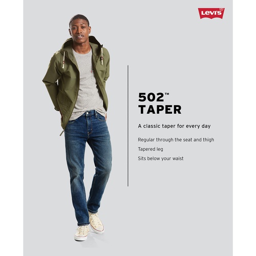리바이스 Mens 502 Taper Fit All Seasons Tech Jeans