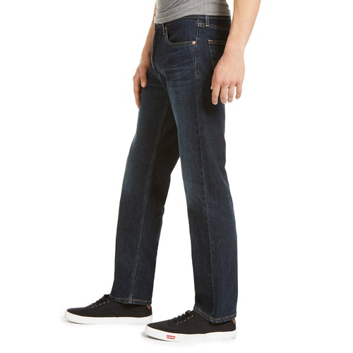 리바이스 Mens 505 Regular Fit Stretch Jeans