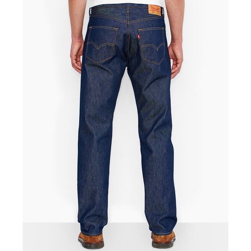 리바이스 Mens Big & Tall 501 Original Shrink to Fit Jeans