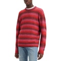 Mens Premium Crewneck Stripe Sweater