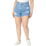 Levis Womens High-Waisted Mom Shorts