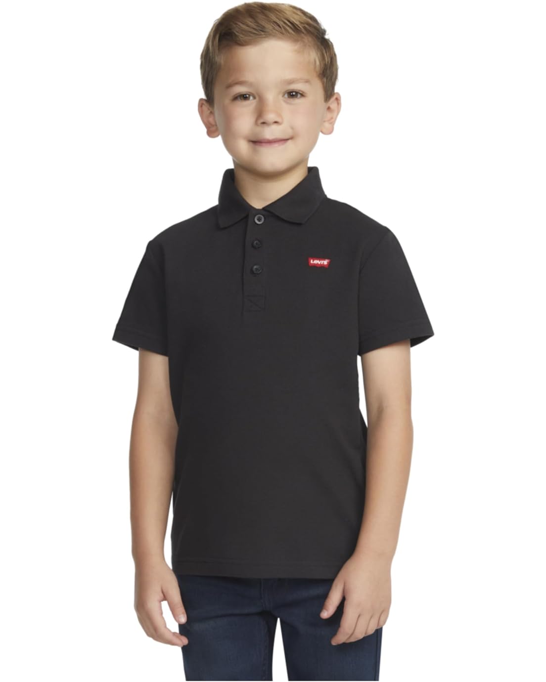 Levis Kids Short Sleeve Polo Shirt (Little Kids)