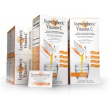 LivOn Laboratories LypoSpheric Vitamin C - 6 Cartons (180 Packets)  1,000 mg Vitamin C & 1,000 mg Essential Phospholipids Per Packet  Liposome Encapsulated for Improved Absorpti