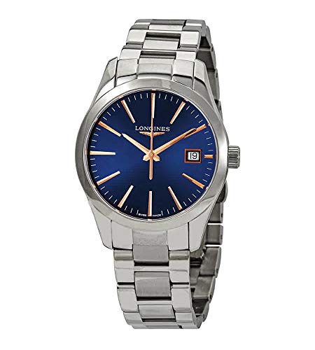 Longines Conquest Classic 34MM Blue DIAL Stainless Steel