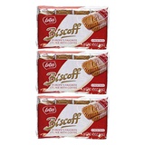 Lotus Biscoff Cookies - 4.3 Ounce Snack Pack (Pack of 3, Total of 24 Individual Twin Packs)