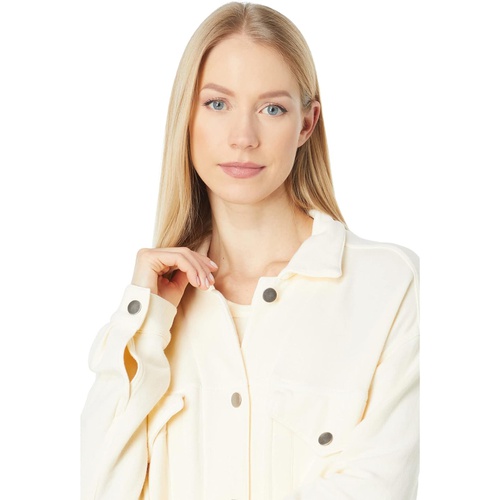  MONROW Supersoft Fleece Denim Style Jacket