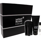 Mont Blanc Mont Blanc Emblem Men 3 Pc Gift Set