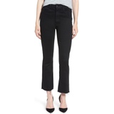 MOTHER The Hustler High Waist Ankle Fray Jeans_NOT GUILTY