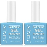 MURARA Magic Nail Polish Remover, Professional Fast Removes Soak-Off Gel Nail Polish within 3-5 Minutes, Protect Your Nails,15Ml（2PCS）