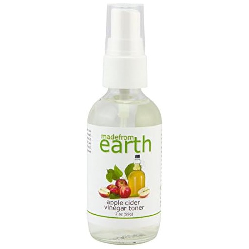  Made from Earth Apple Cider Vinegar Skin & Scalp pH Balancing Toner w/ Tea Tree Oil, 2oz