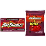 Hot Tamales Fierce Cinnamon, Original Chewy Candies and Soft & Chewy Bites, 4-5 Ounce Each (Pack of 2) - with Two Make Your Day Lollipops