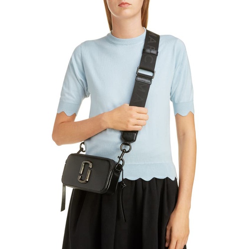 마크제이콥스 Marc Jacobs Snapshot DTM Leather Crossbody Bag_BLACK