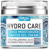 Maryann Organics Water Gel Cream - Water Based Face Moisturizer Collagen Cream - Made in USA - Hyaluronic Acid Face Hydrating Moisturizer - Regeneration & Wrinkle Repair Cream for Moisture Boost -