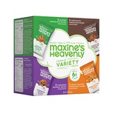 Maxines Heavenly Cookies, 4 Flavor Variety Pack (8 Pack), Gluten Free, Low Sugar, Vegan, Homemade Style Chocolate Chip, Peanut Butter, Almond Chocolate, Oatmeal Raisin