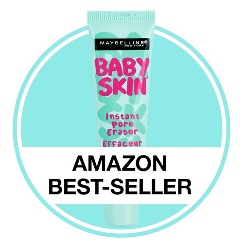 Maybelline New York Maybelline Baby Skin Instant Pore Eraser Primer, Clear, 0.67 Fl Oz (Pack of 1)