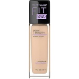 Maybelline New York Fit Me Dewy + Smooth Foundation, 120 Classic Ivory, 1 Fl. Oz (Count of 1) (Packaging May Vary)