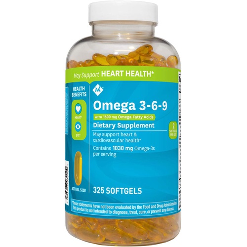 Members Mark Omega 3-6-9 Dietary Supplement (325 ct.) by Members Mark