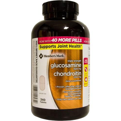  Members Mark Triple Strength Glucosamine Chondroitin (340 ct.)