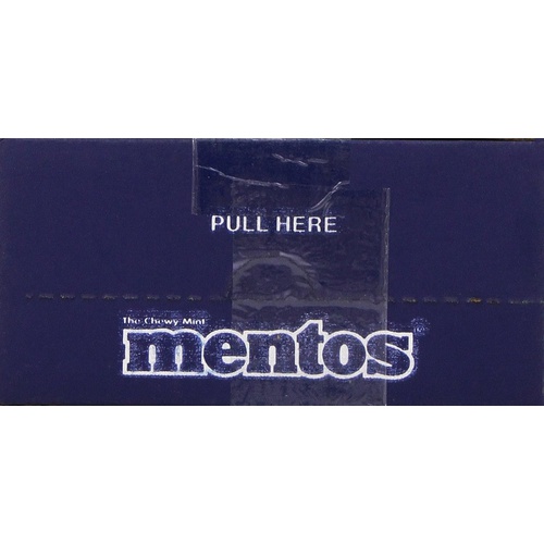  Mentos Chewy Mint Mini Candy, Movie Theater Box, Fruit, Non Melting, Party, 40 pieces (Pack of 12)