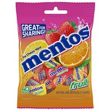 Mentos Chewy Mint Candy, Fruit, Individually Wrapped 40 Piece Bulk Peg Bag