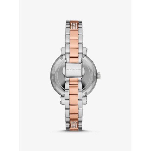 마이클코어스 Michael Kors Sofie Pave Two-Tone Logo Watch