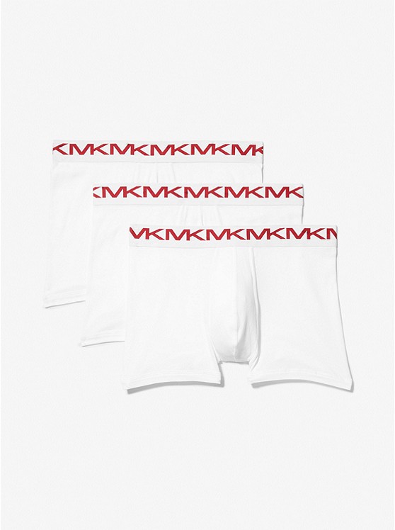 마이클코어스 Michael Kors Mens 3-Pack Cotton Trunk