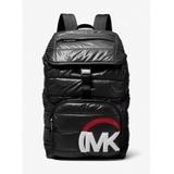 Michael Kors Mens Brooklyn Quilted Woven Backpack