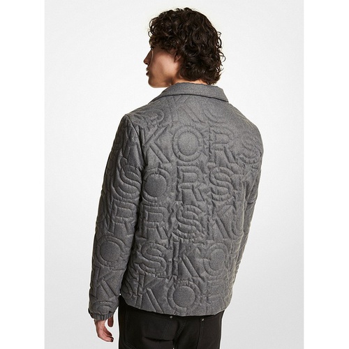 마이클코어스 Michael Kors Mens Logo Quilted Jacket