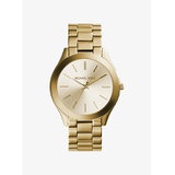 Michael Kors Slim Runway Gold-Tone Stainless Steel Watch