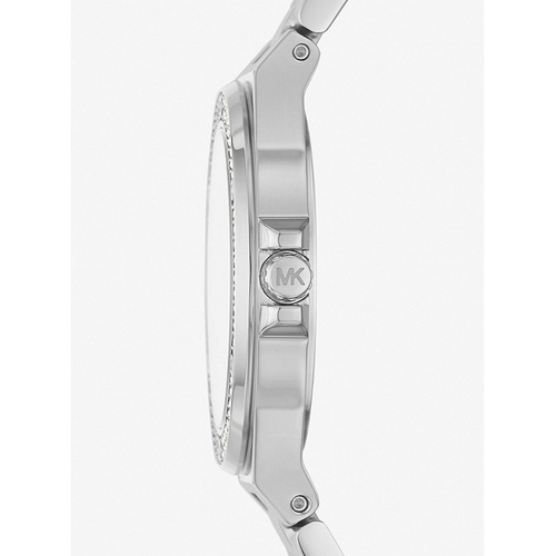 마이클코어스 Michael Kors Mini Lennox Pave Silver-Tone Watch