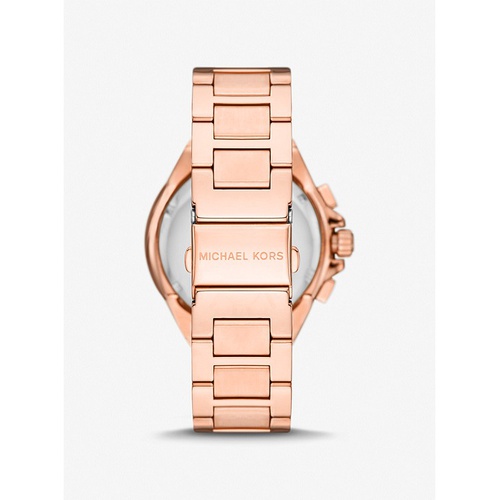 마이클코어스 Michael Kors Oversized Camille Rose Gold-Tone Watch