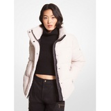 MICHAEL Michael Kors Faux Shearling Quilted Puffer Jacket