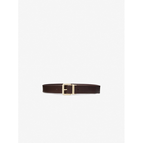 마이클코어스 MICHAEL Michael Kors Reversible Logo and Leather Belt