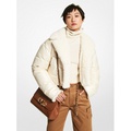 MICHAEL Michael Kors Quilted Cire and Faux Shearling Reversible Jacket