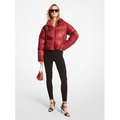 MICHAEL Michael Kors Cropped Logo Quilted Puffer Jacket