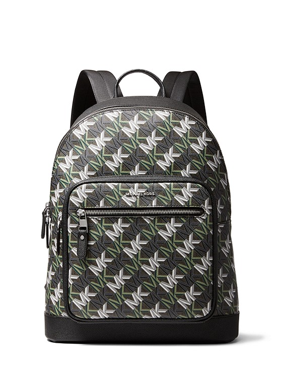 Michael Kors Mens Hudson Graphic Logo Backpack