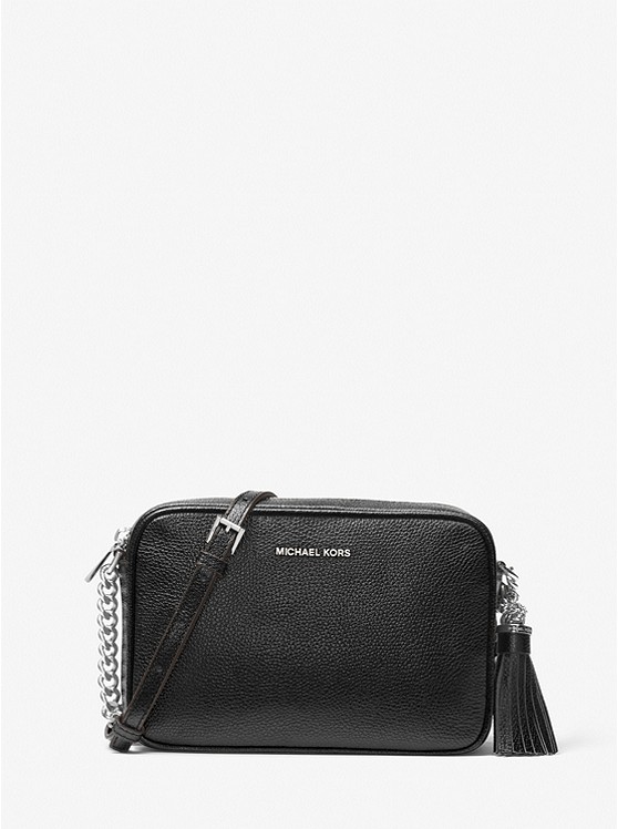 MICHAEL Michael Kors Ginny Leather Crossbody Bag
