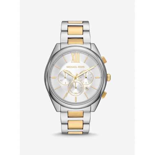 마이클코어스 Michael Kors Oversized Janelle Two-Tone Watch
