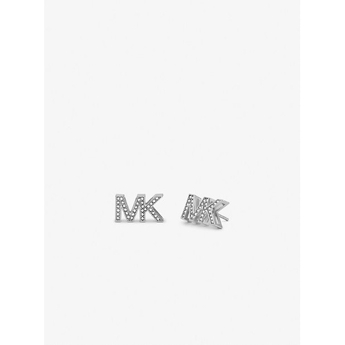마이클코어스 MICHAEL Michael Kors Logo Jacquard Short-Sleeve Sweater
