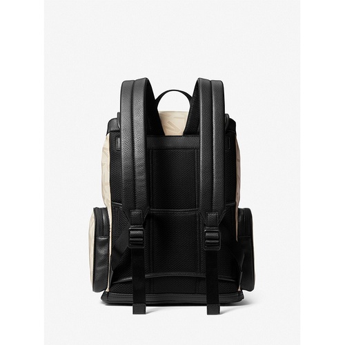 마이클코어스 Michael Kors Mens Kent Logo Jacquard Nylon Utility Backpack