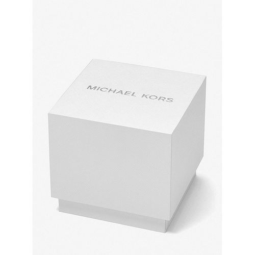 마이클코어스 Michael Kors Oversized Layton Pave Rose Gold-Tone Watch