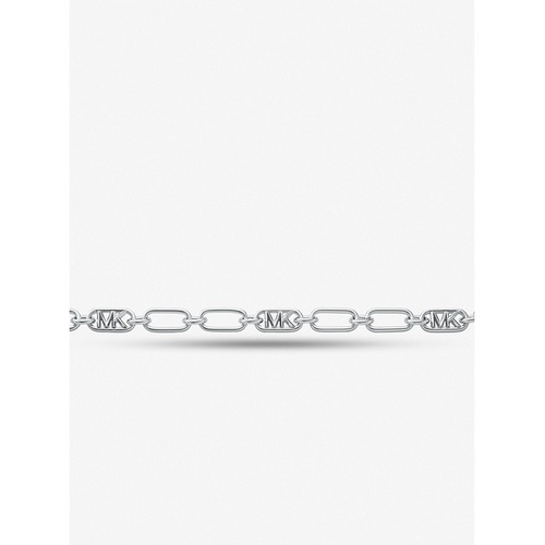 마이클코어스 Michael Kors Precious Metal-Plated Sterling Silver Chain Link Necklace
