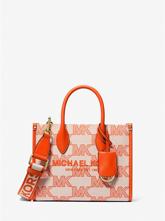 마이클코어스 MICHAEL Michael Kors Mirella Small Logo Jacquard Crossbody Bag