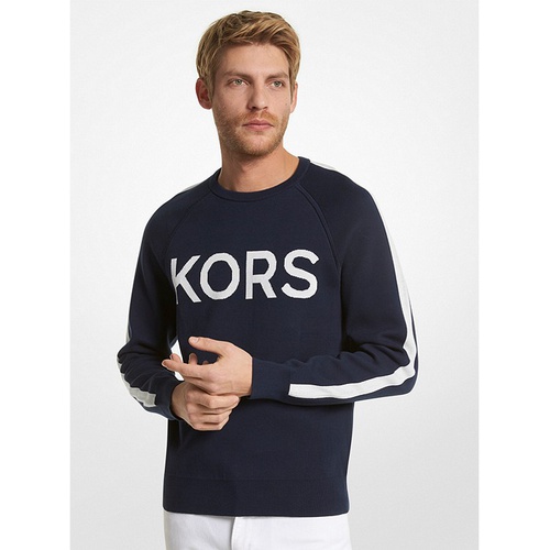 마이클코어스 Michael Kors Mens KORS Cotton Blend Sweater