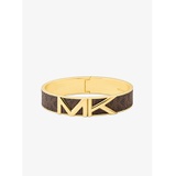 Michael Kors Mott Gold-Tone Logo Bangle